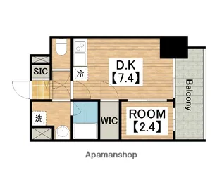 ARCA堺綾之町【9階】の間取り