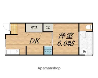 カーサ石津【2階】の間取り