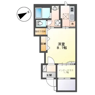 プラン デスポワール【1階】の間取り