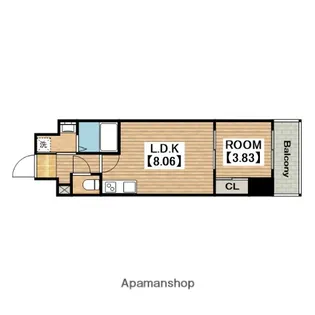 FREEDOM residence堺寺地町【7階】の間取り