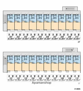 カイト【107号室】の間取り