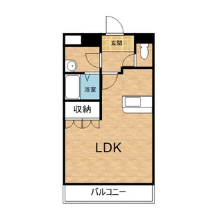 ルーチェ・レガーロ【106号室】の間取り