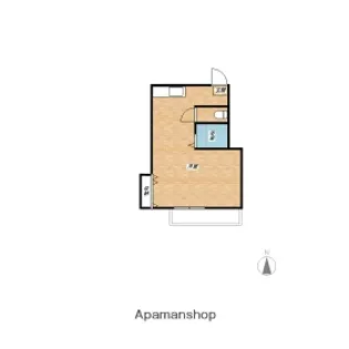 アルプスハイツ山﨑【201号室】の間取り