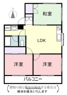 メロディハイムしみず【1階】の間取り