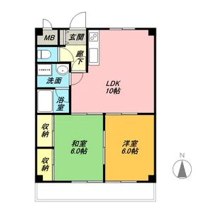 メゾンルピナス【・106号室】の間取り