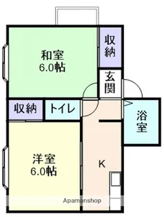 パタヤハウス【203号室】の間取り
