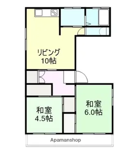 大新ビル【2F号室】の間取り