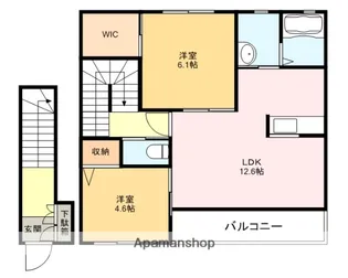 シャーメゾンメルベーユ【2階】の間取り
