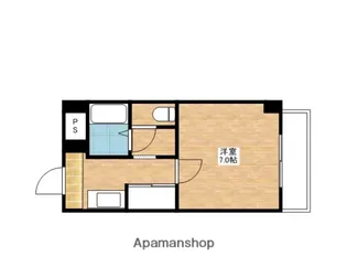 クルーセ【301号室】の間取り