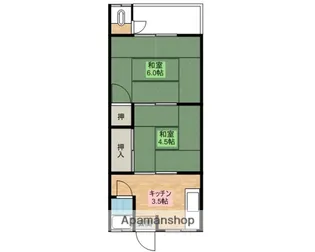 中谷住宅【1階】の間取り