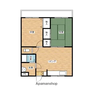 新出一マンション【202号室】の間取り