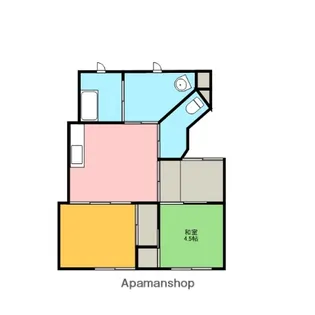 春陽館【B号室】の間取り