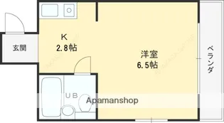 ユニライフコトブキ【1階】の間取り