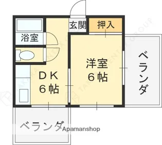 セントレケイ【4階】の間取り
