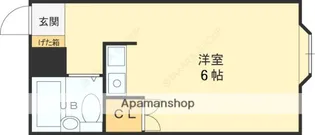 コーポ朝風【18号室】の間取り