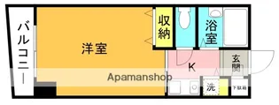 グリーンアベニュー山岡【103号室】の間取り