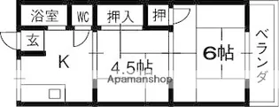 田中マンション【302号室】の間取り