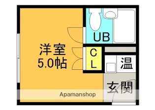 DWELL高槻【801号室】の間取り