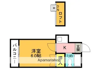 アルデール富田【1階】の間取り