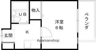 アルファーマンション【2階】の間取り