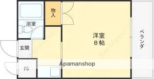 フラットピア88【425号室】の間取り