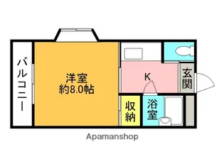 コンフォートツシマ【3階】の間取り