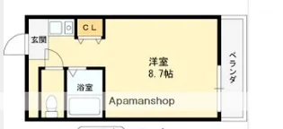 アプレシオ西冠Ⅰ【1階】の間取り