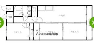友田コーポラス【154号室】の間取り