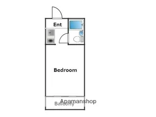 淡路エンビィハイツ【1階】の間取り