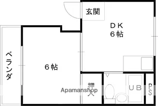 兵庫県尼崎市南塚口町7丁目【マンション】の間取り