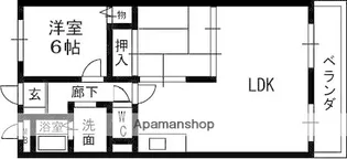 大阪府寝屋川市池田旭町【マンション】の間取り