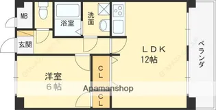 サンツエルブ【302号室】の間取り