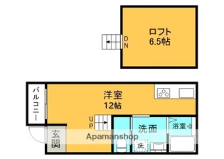 FOREST山崎【310号室】の間取り
