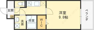 カンナビーノ【3階】の間取り