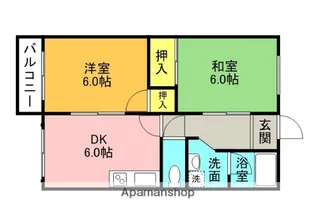 ハイムアネックス【2階】の間取り