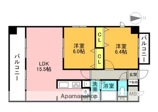 グラン・リーオ【2階】の間取り