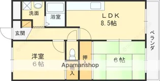 ETOILE 5【6階】の間取り