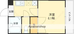 ネオ常磐【4階】の間取り