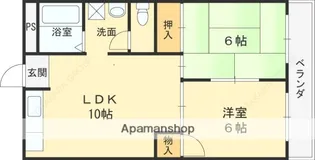 ラ・ミレーネ【2階】の間取り