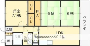 エムズコートソフィーナ【6階】の間取り