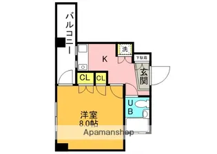 セントコージア城北【3階】の間取り