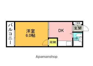 臼井ビル【2階】の間取り