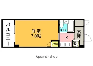 ジョイフル高槻大畑【3階】の間取り