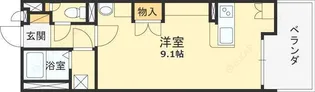 レオネクストエスプリ【1階】の間取り