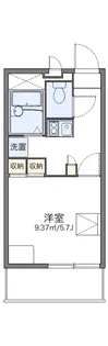 レオパレスイクセン3【3階】の間取り