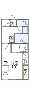 レオパレスM’S INNⅡ【2階】の間取り
