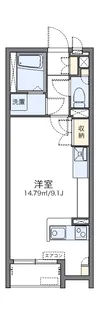 レオネクストエスプリ【2階】の間取り
