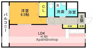 ブロッサム氷室【3階】の間取り