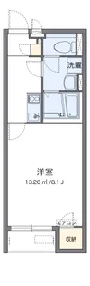 クレイノハレ オリナ【207号室】の間取り