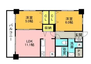 SORA.21【5階】の間取り